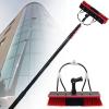 Window Cleaning Pole, Water Fed Telescopic Brush,Outdoor Window Cleaner, Cleaning Photovoltaic and Solar Panels,29FT/9M view 1