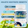 17-in-1 Brain Supplement for Memory and Focus | Nootropic Brain Supplement for Mental Clarity, Concentration, Alertness | Natural Nootropics with Herbal Extracts, Vitamins & Amino Acids (120 Tablets) view 4