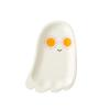 My Mind's Eye Halloween Ghost Paper Plates with Sunglasses Hey Pumpkin Ghost Shaped Plates, 8-Pack Cute & Whimsical Kids Party Disposable Tableware 9x6 Inch view 1