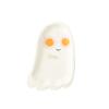 My Mind's Eye Halloween Ghost Paper Plates with Sunglasses Hey Pumpkin Ghost Shaped Plates, 8-Pack Cute & Whimsical Kids Party Disposable Tableware 9x6 Inch view 2