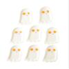My Mind's Eye Halloween Ghost Paper Plates with Sunglasses Hey Pumpkin Ghost Shaped Plates, 8-Pack Cute & Whimsical Kids Party Disposable Tableware 9x6 Inch view 3