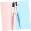 GARVALON 8pcs Bamboo Charcoal Nano Toothbrush Soft Bristles for Men and Women Ergonomic Design for Oral Care Random Colors Packaging view 3