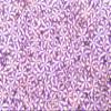10mm Purple Peppermint Polymer Clay Sprinkles, Larger Fake Mint Candy Slices, Dessert Nail Art, Miniature Faux Candy - Non Edible (30 gram Bag) view 3
