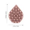 WATIIFUFU Silicone Scalp Massager Brush Hair Washing Brush Shampoo Massager for Men Women Deep Clean Scalp view 2