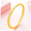 GLSTOY Brass Plated Sandblasting Bracelet for Women Elegant Wristband Lightweight Eco-friendly Design Her Stylish Accessory for Any Outfit view 2