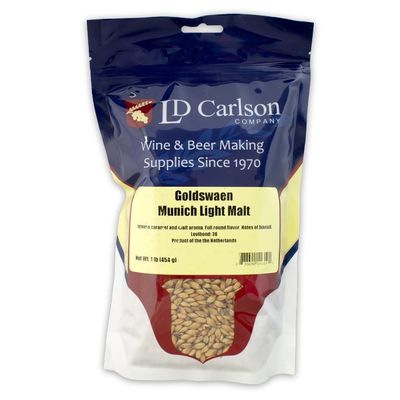 1LB Goldswaen Caramel Munich Malt 1 lb (454 g) Uncrushed 2-Row Specialty Malt