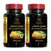 Calcium Magnesium Complex - Immune Support Supplement with Vitamin D, Boron, Complete Mineral Complex, Support Phosphorus Levels, Immunity Booster - 2 Bottles 200 Capsules view 1