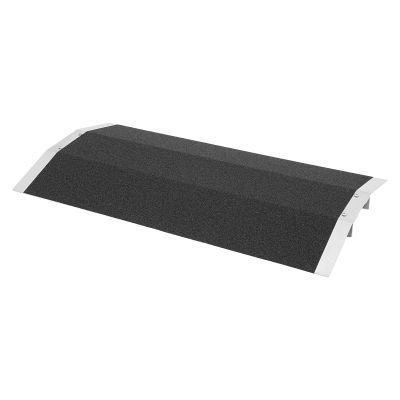12 Slope Wheelchair Ramp with Non-Slip Surface, Aluminium Alloy Bridge Doorway Threshold Ramp to Go Over The Threshold for Wheelchairs/Scooters/Walkers,Load 661.39lbs,31.5x15.75 inch