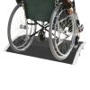 12 Slope Wheelchair Ramp with Non-Slip Surface, Aluminium Alloy Bridge Doorway Threshold Ramp to Go Over The Threshold for Wheelchairs/Scooters/Walkers,Load 661.39lbs,31.5x15.75 inch view 4