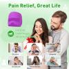 Blihouse 3-in-1 Migraine Relief Cap with Gel Eye Mask & Neck Ice Pack, Hot & Cold Therapy for Headaches, Sinus, Puffy Eyes, Reusable Headache Relief Gifts for Women & Men Black, Large view 4