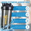 Christian Christ Jesus Cross 18 Ounce Shaker Cup,Fashion Theme Pattern Shaker Bottle Leak-proof Workout Shake Bottles 500ML/18 oz Perfect for Pre Workout Black 0 view 2