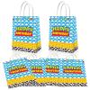 Eleventheart 20 Pcs Cartoon Birthday Decorations Blue Sky White Cloud Toy Theme Gift Bags for Boys and Girls kid party Supplies view 1