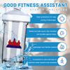Cambodian Flags 18 Ounce Shaker Cup,Fashion Theme Pattern Shaker Bottle Leak-proof Workout Shake Bottles 500ML/18 oz Perfect for Pre Workout White 0 view 2