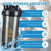 Cambodian Buddha Palace 5 18 Ounce Shaker Cup,Fashion Theme Pattern Shaker Bottle Leak-proof Workout Shake Bottles 500ML/18 oz Perfect for Pre Workout Black 0 view 2