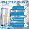 Christian Christ Jesus Cross 18 Ounce Shaker Cup,Fashion Theme Pattern Shaker Bottle Leak-proof Workout Shake Bottles 500ML/18 oz Perfect for Pre Workout White 0 view 2
