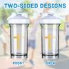 Christian Christ Jesus Cross 18 Ounce Shaker Cup,Fashion Theme Pattern Shaker Bottle Leak-proof Workout Shake Bottles 500ML/18 oz Perfect for Pre Workout White 0 view 3