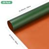 M METERXITY 20 Sheets Flower Wrapping Paper Bouquet 23 Inch Double-Sided Bronze & Turquoise BOPP Waterproof Floral Wrapping Paper Flower Packaging DIY for Wedding/Party/Gift Bouquet Wrap Paper view 3