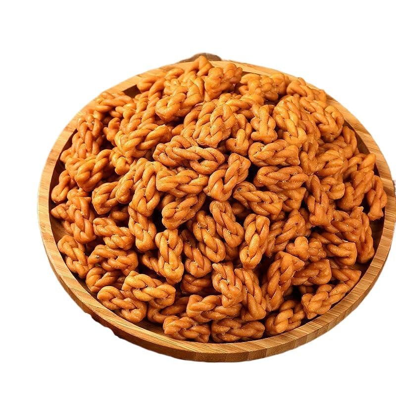 Crispy Twist, Mahua, Chinese Snack, Individually Wrapped Snack 240 Packs (240 pcs,Honey Flavor)