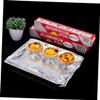 Healeved 3rolls Aluminum Foil Tinfoil for Baking Roasting Bbq Heavy Duty Tin Foil Paper Roll for Cooking and Food Storage High-temperature Resistant view 2