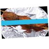 Healeved 3rolls Aluminum Foil Tinfoil for Baking Roasting Bbq Heavy Duty Tin Foil Paper Roll for Cooking and Food Storage High-temperature Resistant view 4