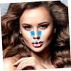BIUDECO 4pcs Nosebleed Control Clips Durable Plastic Nose Stoppers for Epistaxis Emergency Comfortable Fit for Breathing Exercises and Nose Shaping Blue Green view 4