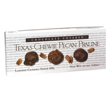 Lammes Candies Chocolate Covered Praline, 10oz, 10 Pieces