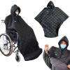 Rusopobe Full Body Protection Blanket for Wheelchair Users, Lightweight Wheelchair Blanket Waterproof Wheelchair Coat Wheelchair Knee Blanket for Adults(Height Above 175cm) view 1