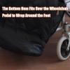 Rusopobe Full Body Protection Blanket for Wheelchair Users, Lightweight Wheelchair Blanket Waterproof Wheelchair Coat Wheelchair Knee Blanket for Adults(Height Above 175cm) view 3