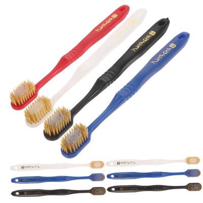 10pcs Bamboo Charcoal Toothbrush Soft Bristles for Gentle Oral Care Household Bathroom Accessories Random Mixed Colors for Adults and Boys and Girls
