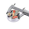 Round Pill Box 3 Compartment Medicine Pill Case Sushi Pill Box for Purse Pocket Waterproof Metal Pill Container Portable Pill Holder Mini Pill Organizer for Travel or Daily view 2