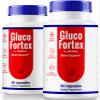 (2 Pack) Gluco Fortex Capsules, Official GlucoFortex Pills For A Healthy Body, All Natural Formula To Support Healthy Levels, Active Lifestyle & Overall Well-Being, Premium Gluco Fortex (120 Capsules) view 1