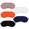 5 Pcs Eye Masks, Sleeping Mask Lightweight Shade Blindfold, Eye Covers for Sleeping Travel Sleep Party Games, Unisex (Black) view 3