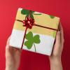 Pattern For St. Patricks Day Bulk Wrapping Paper 58 Inch X 23 Inch - Happy Birthday Lettering Gift Wrap For Kid Girl Birthday,Baby Shower,Party,Holiday(Print-10,58"x 23") view 2