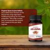 ORGANIC SPREE Arjuna 120 Tablets - USDA Organic Arjuna (Terminalia arjuna) Bark Supplement for Heart Health & Daily Wellness* - Pack of 2 view 2