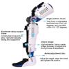 DESALAI Adjustable ROM Hinged Knee Brace with Side Leg Stabilizers,Post Op Knee Support Orthosis Immobilizer for Women and Men,Knee Pain Left Leg and Right Leg, Right view 2