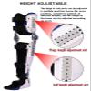 DESALAI Adjustable ROM Hinged Knee Brace with Side Leg Stabilizers,Post Op Knee Support Orthosis Immobilizer for Women and Men,Knee Pain Left Leg and Right Leg, Right view 3