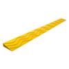 GXLGKTSTDC Threshold Ramp, Wheelchair Ramp for Doorway, Driveway Curb Ramp, Thickened and Strong, for Doorways, Bathroom, Cuttable(Yellow,3.9x1.1in/10x3cm) view 1