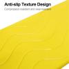 GXLGKTSTDC Threshold Ramp, Wheelchair Ramp for Doorway, Driveway Curb Ramp, Thickened and Strong, for Doorways, Bathroom, Cuttable(Yellow,3.9x1.1in/10x3cm) view 3
