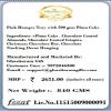Ghasitaram Gifts Jaiccha Christmas Gifts Pink Hamper Tray with 500 gms Plum Cake view 2