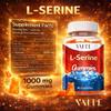L-Serine Gummies 1000mg - Pure L Serine Supplement for Cognitive Function and Nervous System Health, Phosphorylated LSerine Supplements for Brain Support, Non-GMO, Gluten Free, 60 Vegetarian Gummy view 3