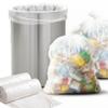 MAX MANUFACTURING Premium 30-33 Gallon Trash Can Liners 500 Count (33" x 40", 13 Mic) Strong Multipurpose Clear Trash Bags on Easy-Tear Rolls for Home, Office, Commercial & Industrial Use view 1