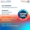 Copper Fit 360 Freeze Compression Sleeve Cold/Hot Therapy - Flexible 360 Coverage for Knee, Elbow, Ankle, Wrist, Hamstring and Calf (Large/XLarge) view 3