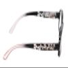 Calabria Clara Blue Light Reading Glasses 3.00 Black Silver Floral Womens Computer Readers Anti Blu-Ray Clear Gaming TV Work view 3
