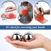 Baoding Balls:Traditional Chinese Balls for Hand Therapy, Hand Exerciser, Finger Exerciser, - for Relieving Office Stress / A Gift for Adults view 4