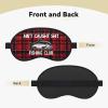 Ain't Caught Shit Fishing Club Polyester Satin 3PCS Blackout Sleep Mask Adjustable Strap Men Women Comfortable Eyeshade Night Travel4 view 2