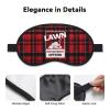 Lawn Enforcement Officer1 Polyester Satin 3PCS Blackout Sleep Mask Adjustable Strap Men Women Comfortable Eyeshade Night Travel3 view 3