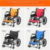 Wherlchair Elderly Mobility Wheelchair Foldable Manual Elderly Stroller Small Ultra-light Portable Home Stroller Wheelchairs(Yellow) view 3