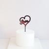 10 Pcs Valentine's Day Cake Toppers Love Cake Toppers Cake Food Picks for Valentine's Day Anniversary Cake Desserts Decor view 1