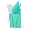 JUNESHE Small Teal Gift Bags with Tissue Paper, 4 PK, 7.1x5.9x2.7 IN view 2