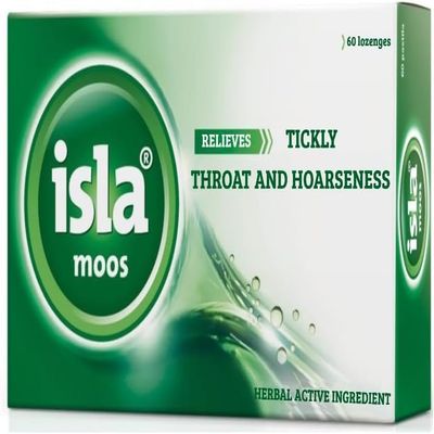 Isla Moos 60 Lozenges for The Throat